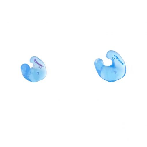 Detectable cordless custom earplugs in blue