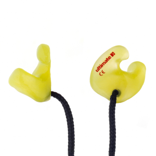 Yellow emergency services custom earplug