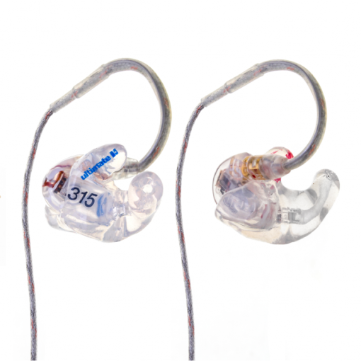 Clear custom tips for earphones